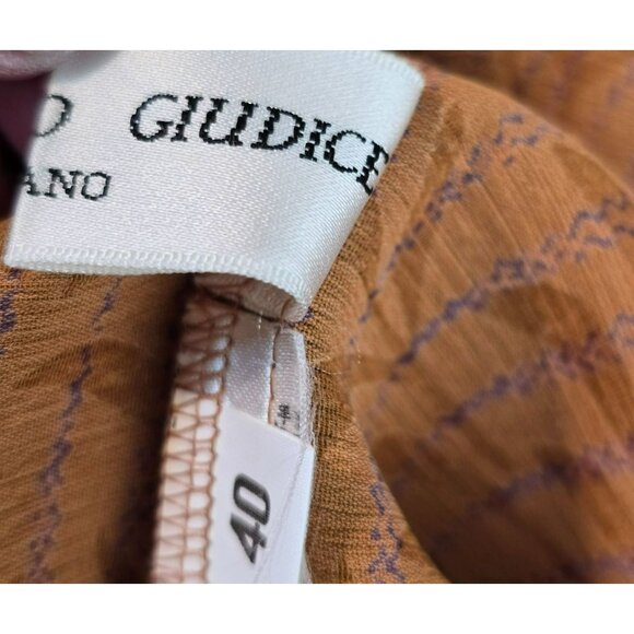 Gianni Lo Giadice Milano Sz 40 Long Sleeve Textured Jacket Button Closure HS163 - Picture 6 of 13